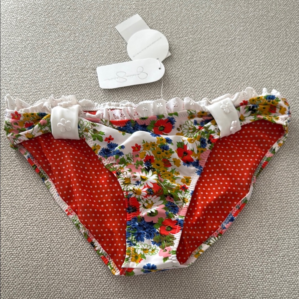 Jessica Simpson Floral Bikini Bottom